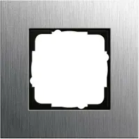 Gira 1fach Abdeckrahmen Esprit Edelstahl 0211219