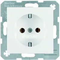 Berker 47438912, Typ F, Rot, Duroplast, Kunststoff, 250 V, 16 A, 50 - 60