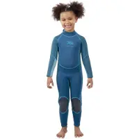 Trespass Lilian 3 Mm Junior Neoprenanzug Mit Langen Ärmeln Und Reißverschluss Am Rücken