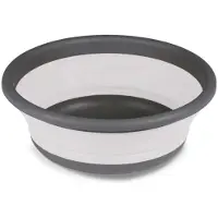 Kampa Large Collapsible Round Washing Bowl Silber