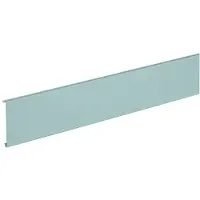 Hager BRS0802VERZ Brüstungskanal-Oberteil zu BRS Breite 80mm aus Stahlblech verzinkt - 2 Meter
