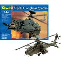 Revell Modellbausatz 04046 - AH-64D Longbow Apache im Maßstab 1:144, 120 Jahr(e)