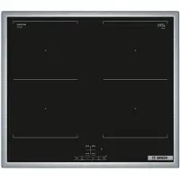 Bosch Serie 4 NVQ645CB6E, Schwarz, Integriert, 60 cm, Zonen-Induktionskochfeld, 4 Zone(n), 4 Zone(n)