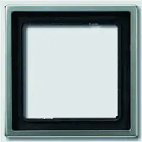 JUNG ES 2985 Produktfarbe: Schwarz, Edelstahl, Markenkompatibilität: , Material: Edelstahl