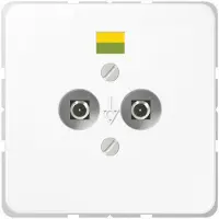 JUNG CD 565-2 WW Weiß (CD565-2WW)