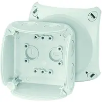 Hensel Kabelabzweigkasten KF 2500 G bis 25qmm, Polycarbonat (PC), Grau, IP66, IP67, IP69, 205 mm, 112 mm, 255 mm