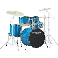 Yamaha Rydeen 20" Drum Kit mit Paiste Becken & DS550U Trommelthron Sky Blue