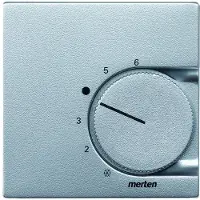 Merten Zentralplatte alu für Raumther.Einsatz 536260