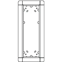 Ritto By Schneider Portier UP-Rahmen ws 4-fach,qua 238x238mm 1881570