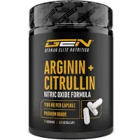 German Elite Nutrition GEN Arginin + Citrullin Kapseln 320 g