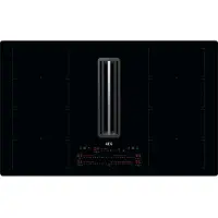 AEG CCE84779CB FlexiBridge XT Induktionskochfeld mit Dunstabzug