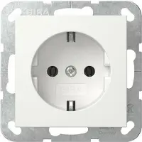Gira 2833283, CEE 7/3, Weiß, 250 V, 16 A