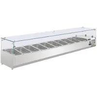 Polar Serie G Aufsatzkühlvitrine 10 X Gn1/4