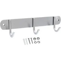 Intirilife Garderobenleiste mit 3 Haken
