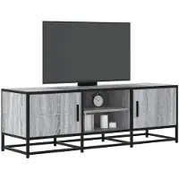 vidaXL TV-Schrank Grau Sonoma 120x35x41 cm Holzwerkstoff und Metall