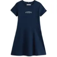 Tommy Hilfiger Kleid für den Alltag Skater KG0KG09284 Dunkelblau Regular Fit