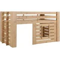 Home affaire Halbhohes Bett Oliver