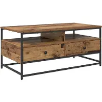 vidaXL Couchtisch Altholz 100 x 51 x 45 cm Holzwerkstoff