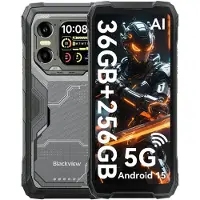 Blackview XPLORE 1, 17,2 cm (6.78"), 12 GB, 256 GB, 64 MP, Android 15, Schwarz
