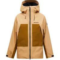Peak Performance Skijacke Edge HIPE 2L Insulated Shell Jacket Herren Sierra Sand Earthy Summit-XL