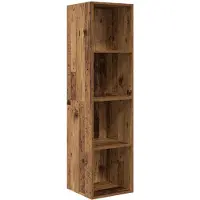 vidaXL TV-Schrankset Altholz 37 x 37 x 142,5 cm Holzwerkstoff