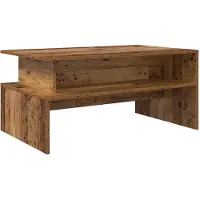 vidaXL Couchtisch Altholz 90 x 55 x 42,5 cm Holzwerkstoff