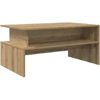 vidaXL Couchtisch Artisan-Eiche 90 x 55 x 42,5 cm Holzwerkstoff