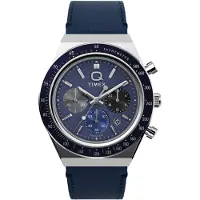 Timex Uhr Q Diver Inspired Chronograph TW2Y36100 Dunkelblau