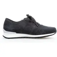 Gabor Damen Schnürschuhe sportlich blau Gr. 5