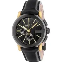 Gucci YA101203 G-Chrono Herrenuhr-Schwarz