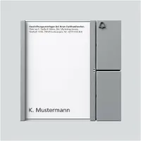 Siedle S. SIEDLE & SÖHNE SIED Tasten-Modul TM612-1SM 1fach alt TM 611-01 SM 3551