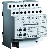 Gira Jal.aktor 4f AC 230 V Hand KNX REG, 1 Stk.