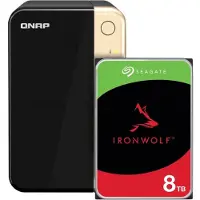 Qnap TS-264-8G + Seagate Ironwolf 8TB