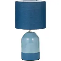 Pauleen Tischleuchte Sandy Glow E14 max. 20W Creme, Blau