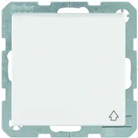 Berker 47516066 Steckdose SCHUKO, Typ F, Anthrazit, Duroplast, IP20, 250 V, 16 A