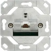 Gira Einsatz 245100 Netzwerk-Anschlussdose Cat.6A 1fach, 1 Stk.