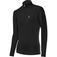Löffler - Women's Midlayer Transtex - Fleecepullover Gr 38 schwarz