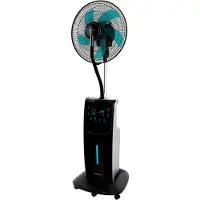Cecotec EnergySilence 790 FreshEssence Ionic, Haushalts-Lamellenlüfter, Schwarz, Flur, 40 cm, Kabellos, 12 h
