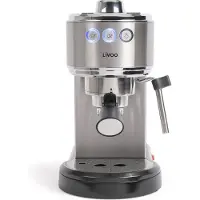 Livoo Espressomaschine 15 bar grau DOD186