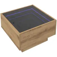 vidaXL Couchtisch Artisan-Eiche 50 x 50 x 30 cm