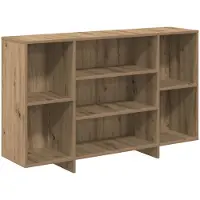 vidaXL Sideboard Artisan-Eiche 120 x 30 x 75 cm Holzwerkstoff