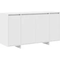 vidaXL Sideboard Weiß 135 x 41 x 75 cm Holzwerkstoff