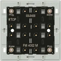 JUNG FM 4002 M, Mechanisch, 3 V, Schwarz, Weiß