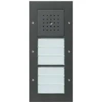 Gira 126867, Kabelgebunden, 2 Modul(e), IP44, Anthrazit, 110 mm, 19 mm