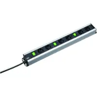 Bachmann 300.050 Handwerkerleiste 6-fach 2m 3.Sch