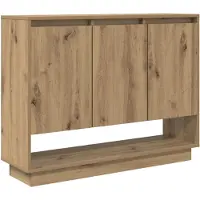 vidaXL Sideboard Artisan-Eiche 97 x 29 x 75 cm Holzwerkstoff