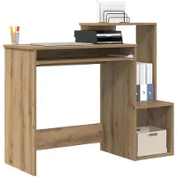 vidaXL Schreibtisch Artisan-Eiche Holzwerkstoff 106 x 41 x 88.5 cm