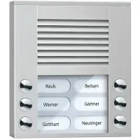 TCS TÜR Control Audioaußenstation 2-reihig PES06-EN/04