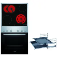 Bosch EB-Herdset Express HEF010BR1+NKN64RGA2E HND211GR62