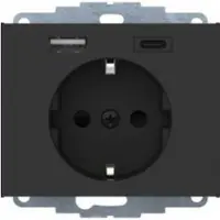 Berker 48047006 Steckdose/USB A-C K.x anthrazit